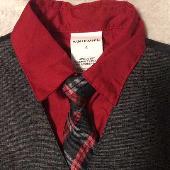 NWT Toddler boy Van Heusen suit size 4 - Picture 2 of 10